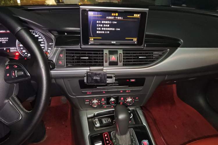 Used Audi A6L 2014 TFSI Standard Model Audio And AC Panel