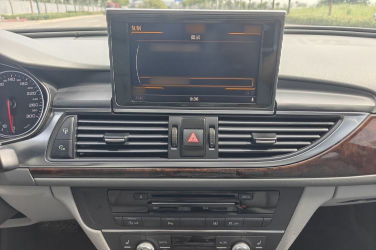 Used Audi A6L 2014 30 FSI Comfort Model Audio And AC Panel
