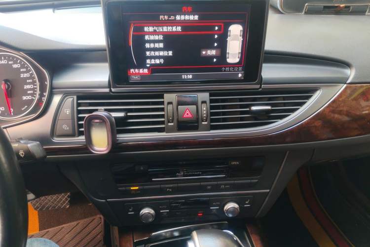 Used Audi A6L 2014 30 FSI Comfort Model Audio And AC Panel