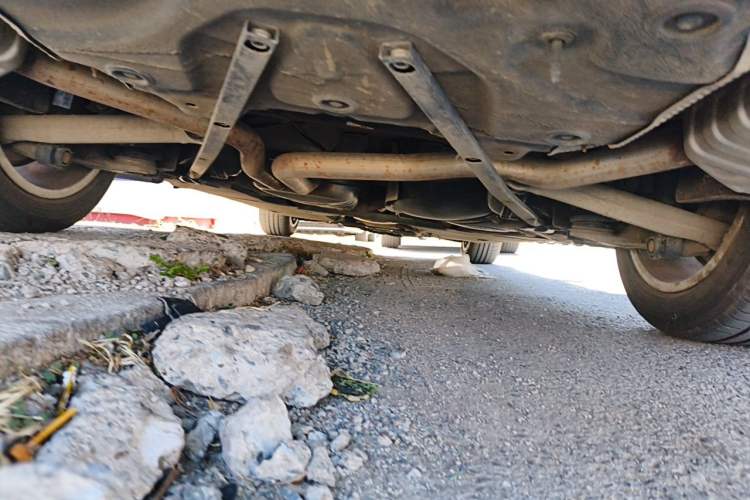 Used Audi A6L 2014 TFSI Standard Model Chassis Rear