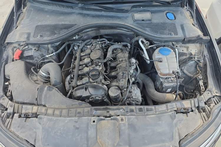 Used Audi A6L 2014 TFSI Comfort Model Engine Bay