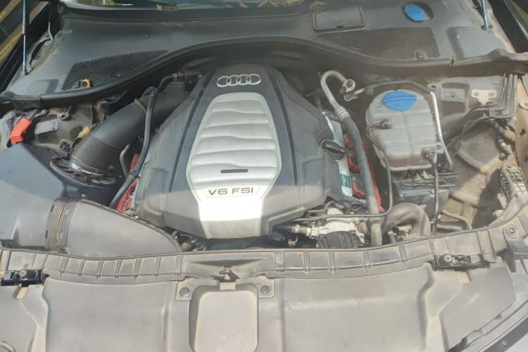 Used Audi A6L 2014 30 FSI Technology Model Engine Bay
