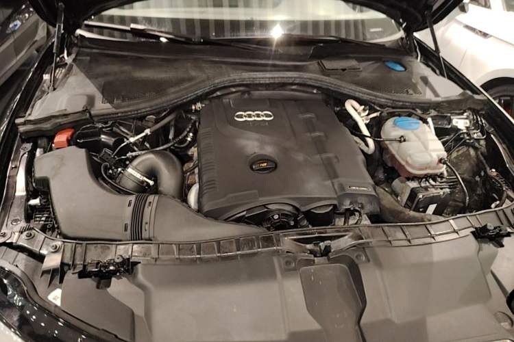 Used Audi A6L 2014 TFSI Comfort Model Engine Bay
