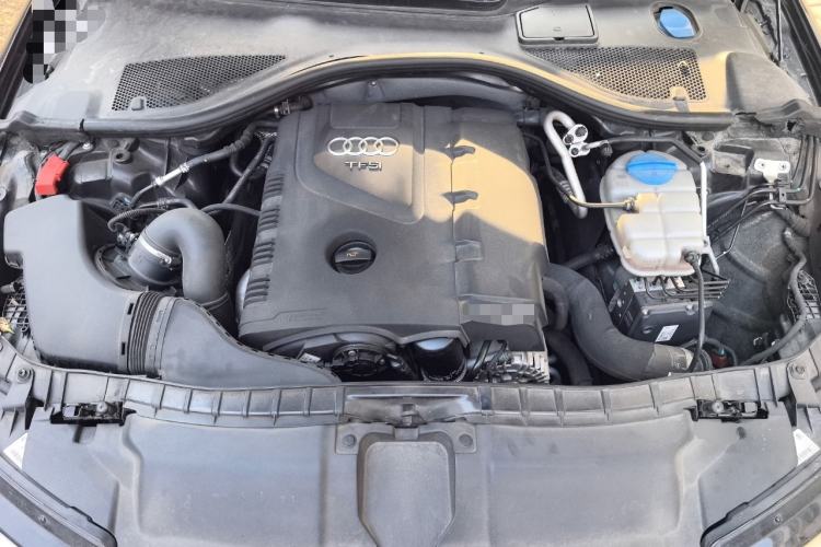 Used Audi A6L 2014 TFSI Comfort Model Engine Bay