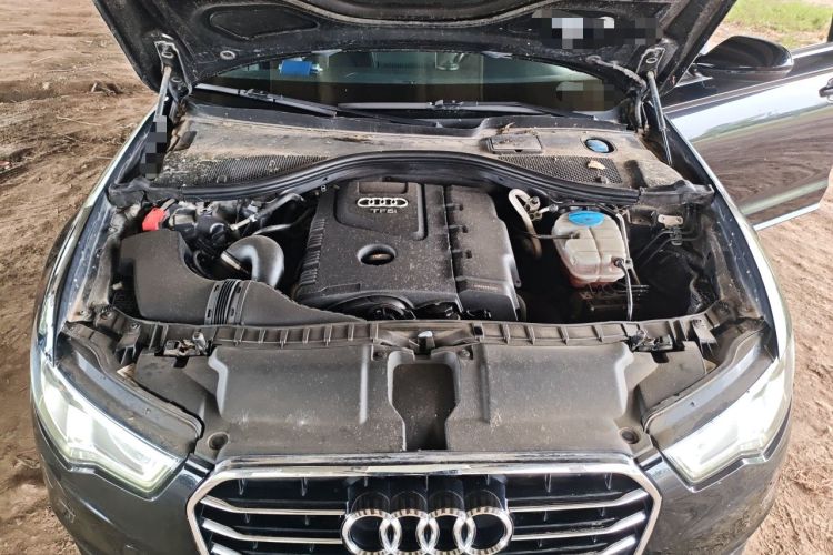 Used Audi A6L 2014 TFSI Comfort Model Engine Bay