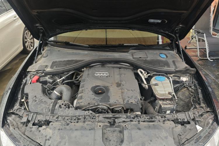 Used Audi A6L 2014 TFSI Comfort Model Engine Bay