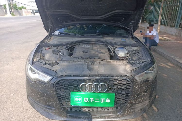 Used Audi A6L 2014 TFSI Standard Model Engine Bay