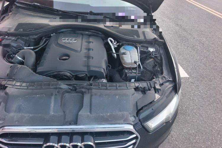 Used Audi A6L 2014 TFSI Standard Model Engine Bay Left