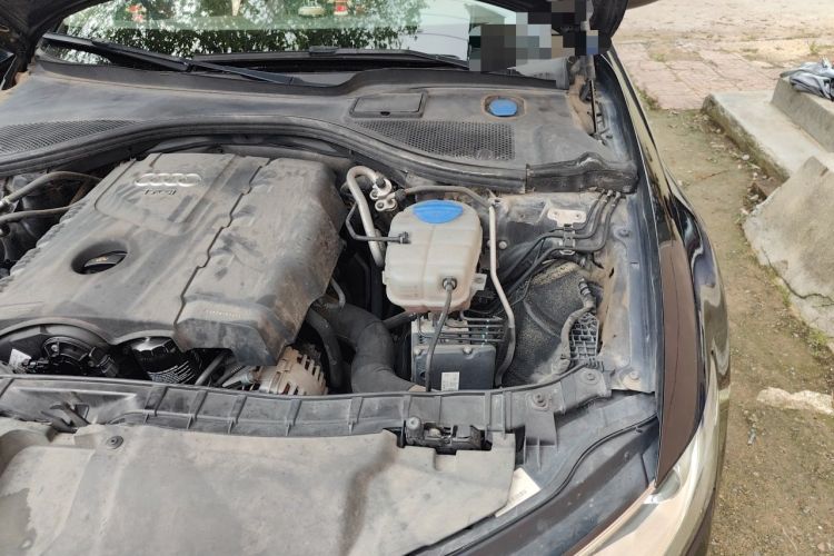 Used Audi A6L 2014 TFSI Standard Model Engine Bay Left