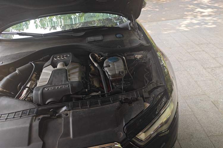Used Audi A6L 2014 50 TFSI quattro Luxury Model Engine Bay Left