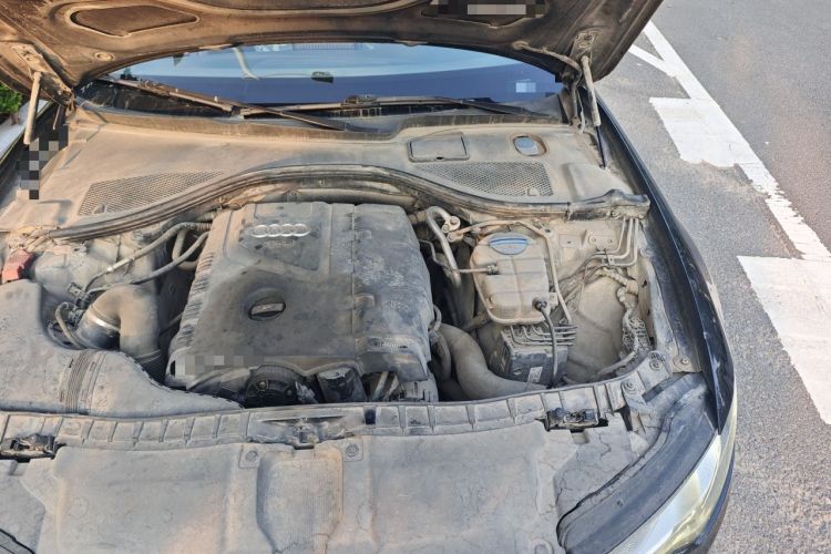 Used Audi A6L 2014 TFSI Standard Model Engine Bay Left