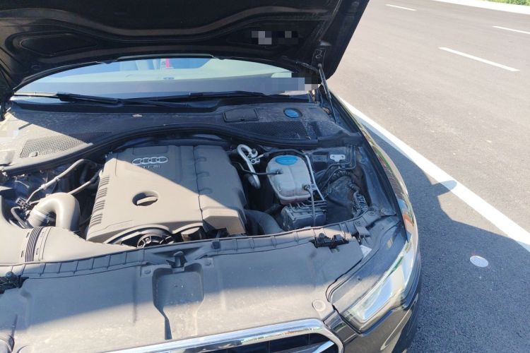 Used Audi A6L 2014 TFSI Standard Model Engine Bay Left
