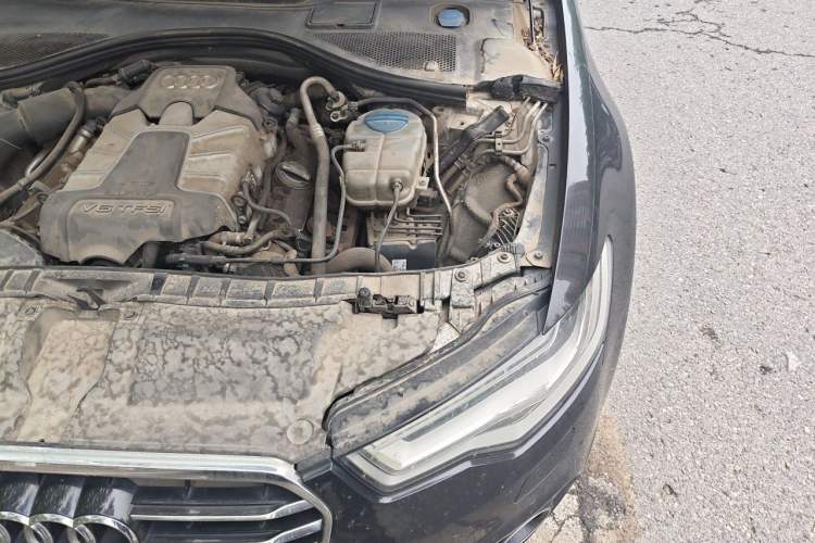 Used Audi A6L 2014 50 TFSI quattro Luxury Model Engine Bay Left