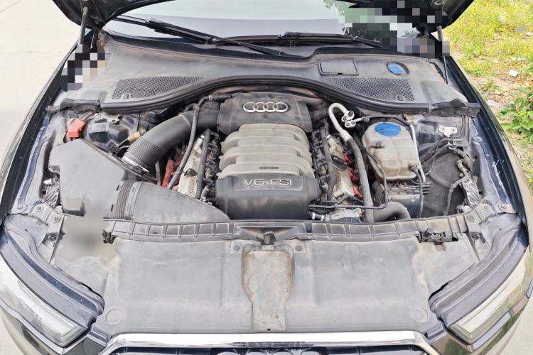 Used Audi A6L 2014 TFSI Comfort Model Engine Bay
