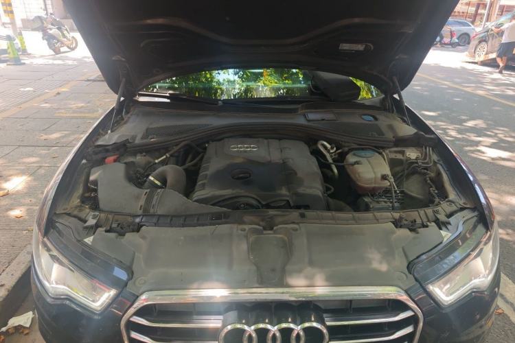 Used Audi A6L 2014 TFSI Comfort Model Engine Bay