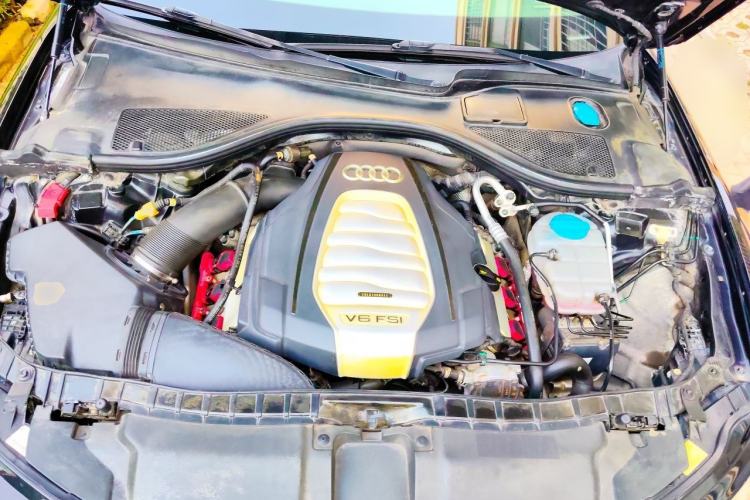 Used Audi A6L 2014 30 FSI Technology Model Engine Bay