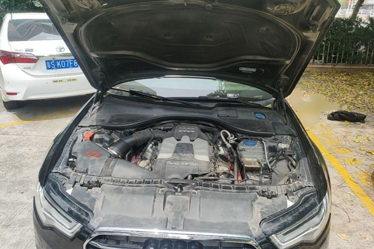 Used Audi A6L 2014 50 TFSI quattro Luxury Model Engine Bay