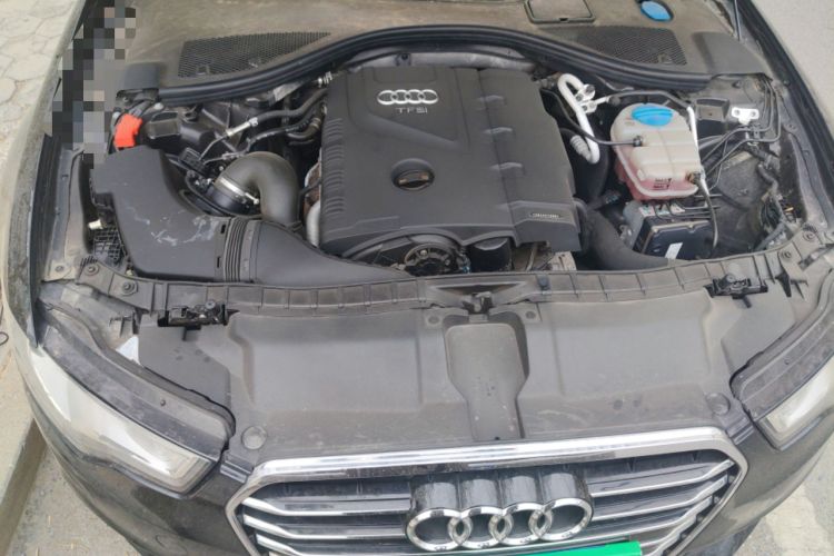 Used Audi A6L 2014 TFSI Comfort Model Engine Bay