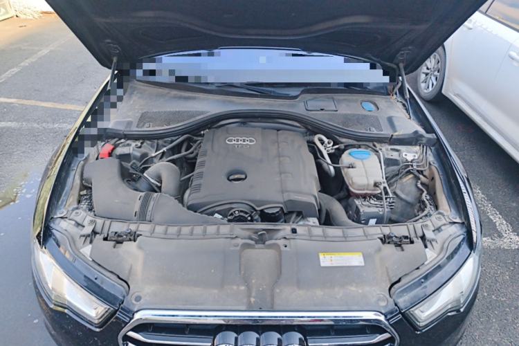 Used Audi A6L 2014 TFSI Comfort Model Engine Bay