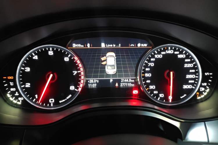 Used Audi A6L 2014 TFSI Comfort Model Instrument Cluster