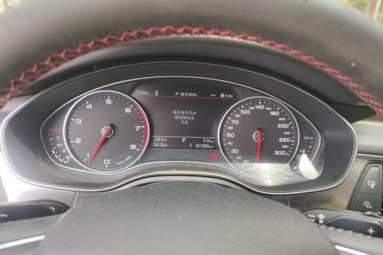 Used Audi A6L 2014 TFSI Comfort Model Instrument Cluster