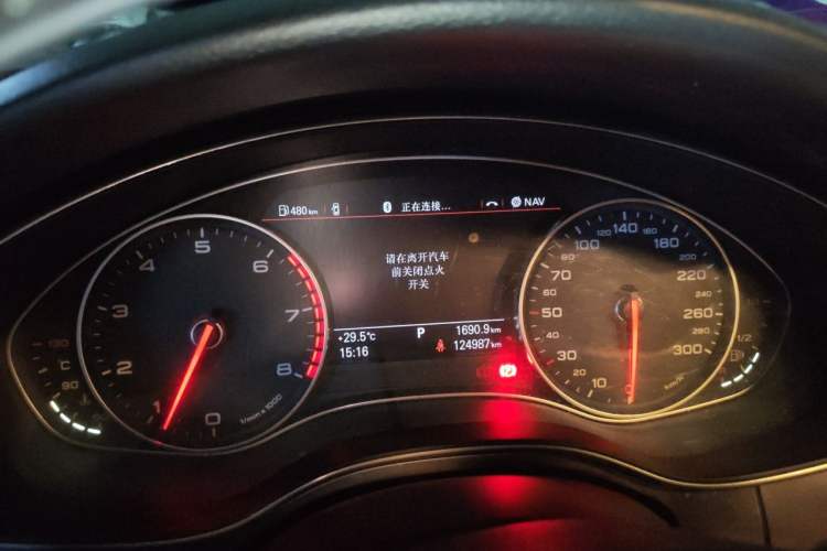 Used Audi A6L 2014 TFSI Standard Model Instrument Cluster