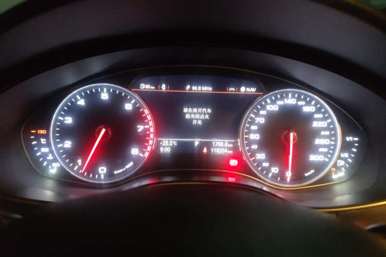 Used Audi A6L 2014 30 FSI Comfort Model Instrument Cluster