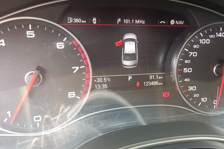 Used Audi A6L 2014 TFSI Standard Model Instrument Cluster