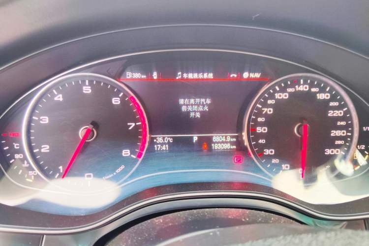 Used Audi A6L 2014 TFSI Standard Model Instrument Cluster