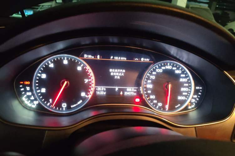 Used Audi A6L 2014 TFSI Standard Model Instrument Cluster