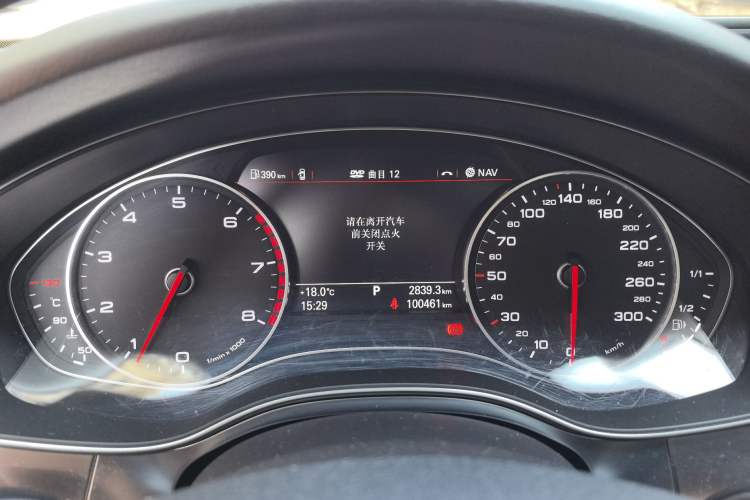 Used Audi A6L 2014 TFSI Comfort Model Instrument Cluster