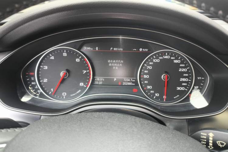 Used Audi A6L 2014 TFSI Comfort Model Instrument Cluster
