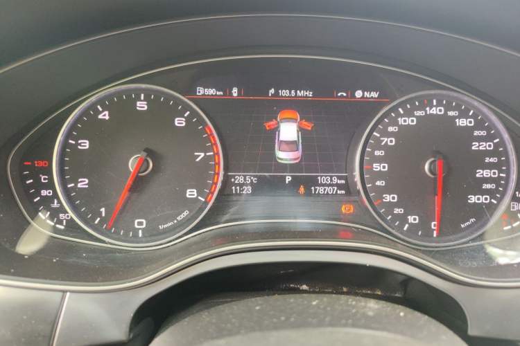 Used Audi A6L 2014 30 FSI Technology Model Instrument Cluster
