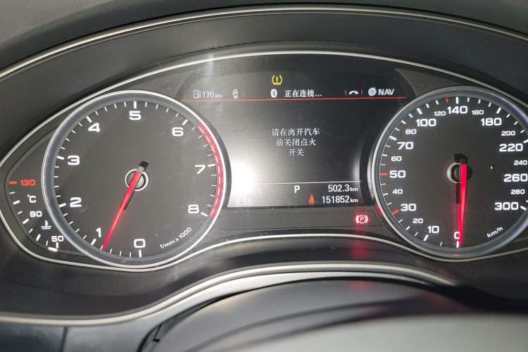 Used Audi A6L 2014 TFSI Standard Model Instrument Cluster