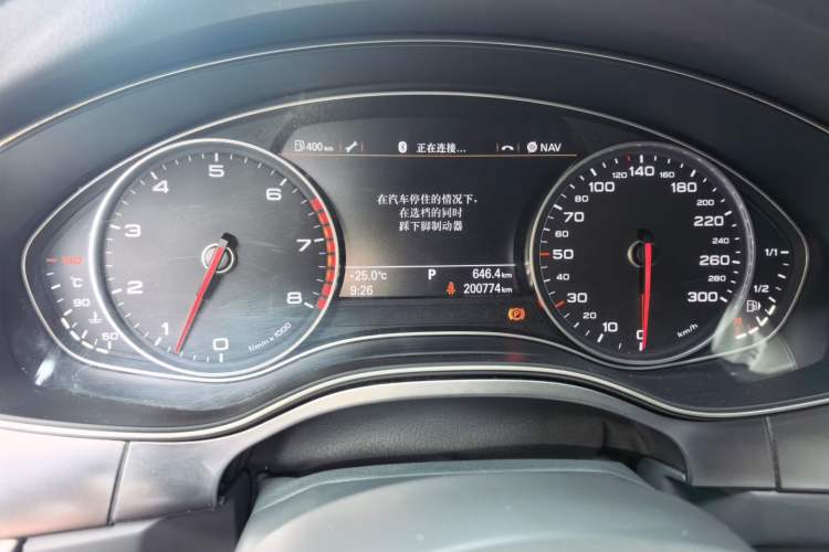Used Audi A6L 2014 30 FSI Technology Model Instrument Cluster