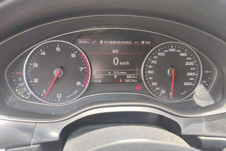 Used Audi A6L 2014 TFSI Standard Model Instrument Cluster