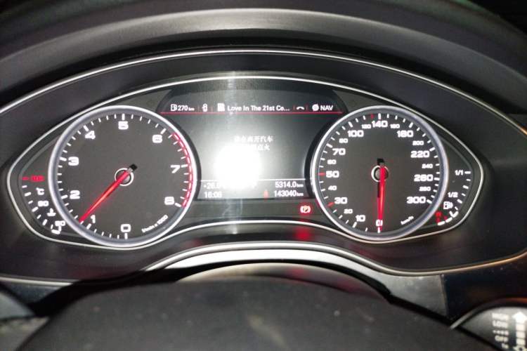 Used Audi A6L 2014 TFSI Comfort Model Instrument Cluster