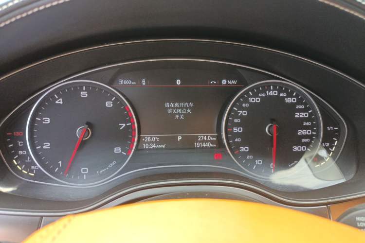 Used Audi A6L 2014 30 FSI Technology Model Instrument Cluster