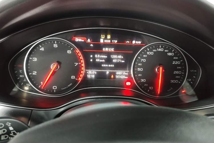 Used Audi A6L 2014 TFSI Standard Model Instrument Cluster