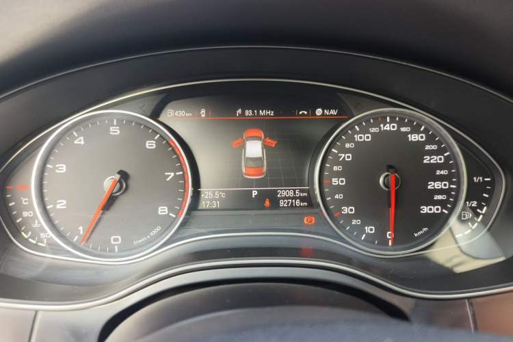 Used Audi A6L 2014 TFSI Standard Model Instrument Cluster