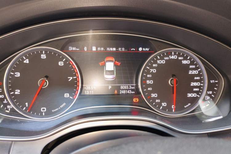 Used Audi A6L 2014 TFSI Standard Model Instrument Cluster