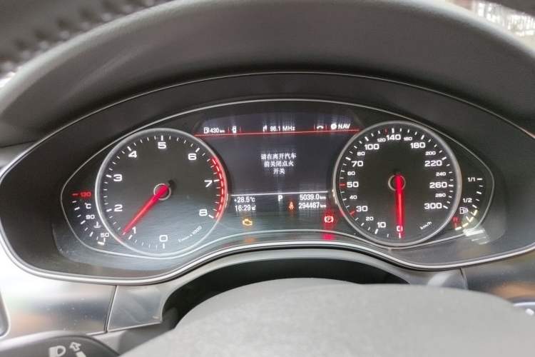 Used Audi A6L 2014 35 FSI Comfort Version Instrument Cluster