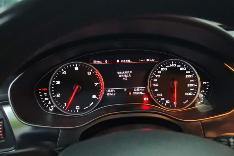 Used Audi A6L 2014 TFSI Standard Model Instrument Cluster