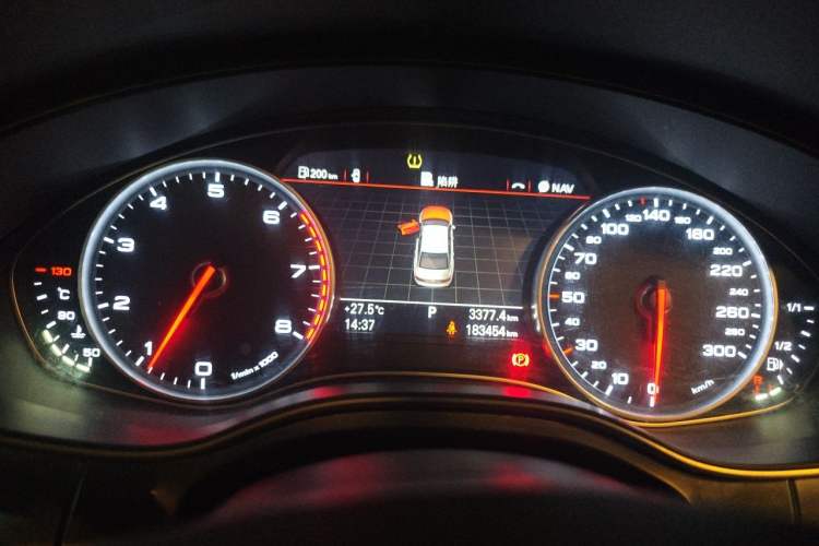 Used Audi A6L 2014 TFSI Standard Model Instrument Cluster