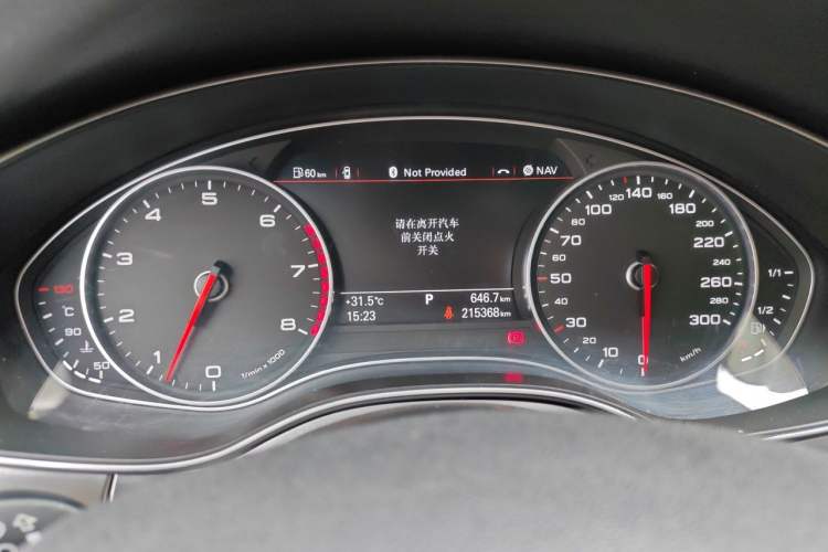 Used Audi A6L 2014 TFSI Comfort Model Instrument Cluster