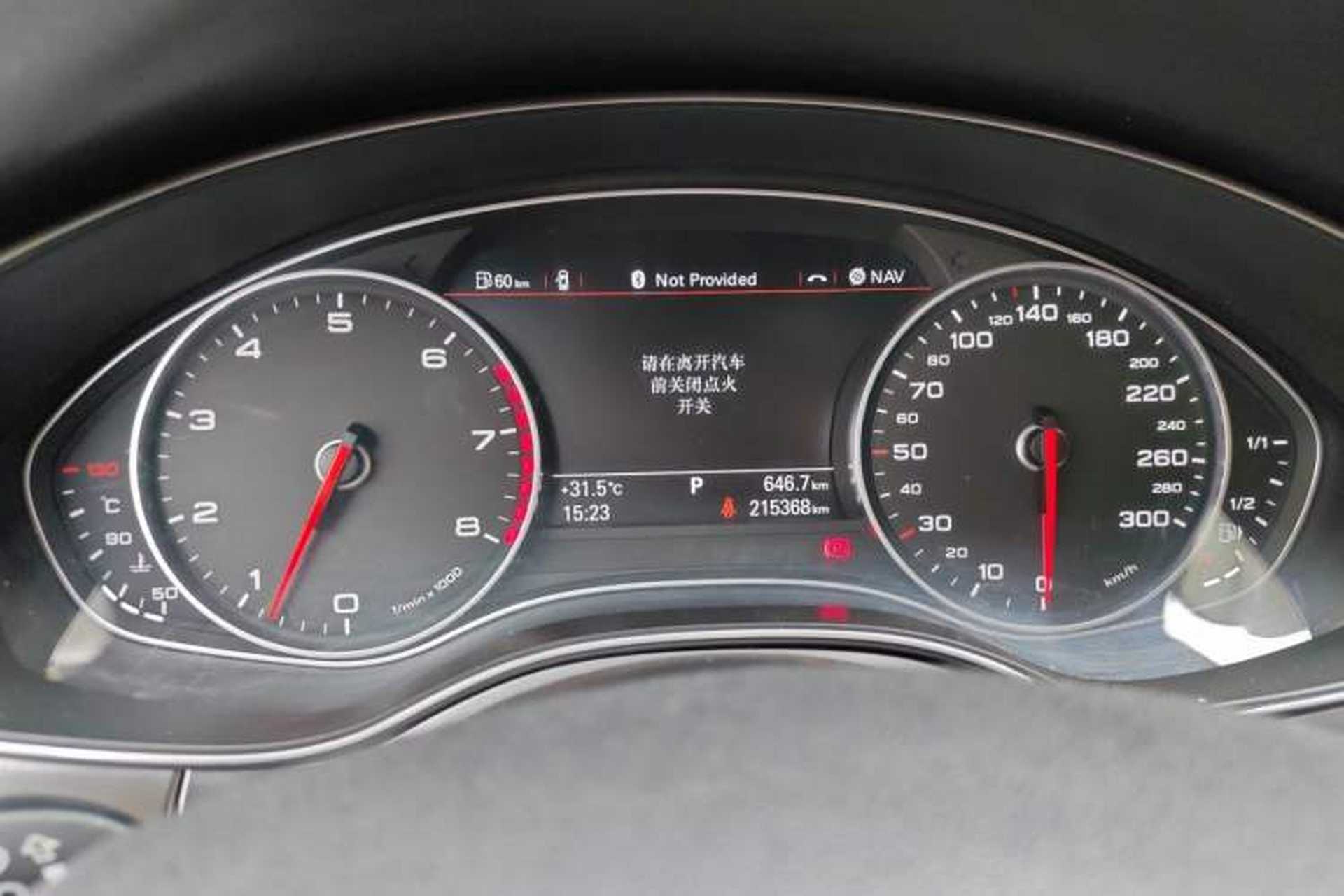 Used Audi A6L 2014 TFSI Comfort Model Instrument Cluster