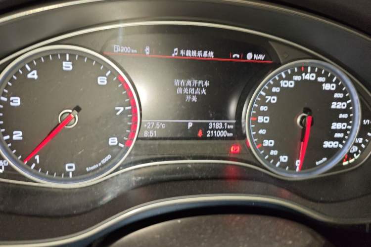 Used Audi A6L 2014 TFSI Standard Model Instrument Cluster