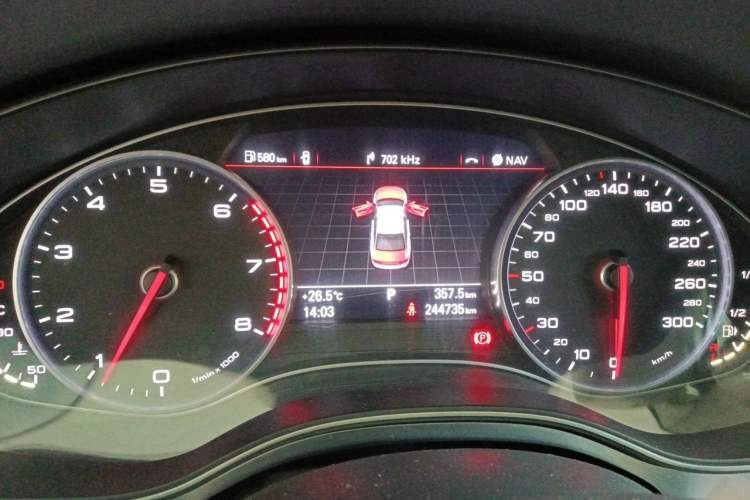 Used Audi A6L 2014 TFSI Standard Model Instrument Cluster