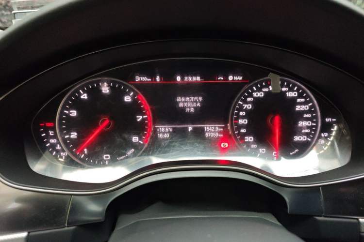 Used Audi A6L 2014 TFSI Standard Model Instrument Cluster