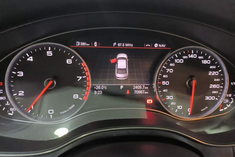 Used Audi A6L 2014 30 FSI Technology Model Instrument Cluster